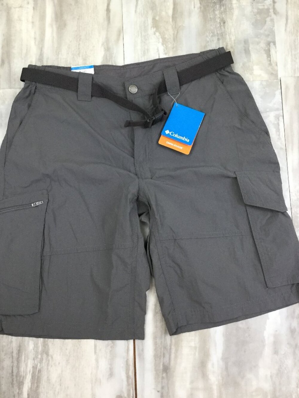 NEW Columbia Grey Shorts 32